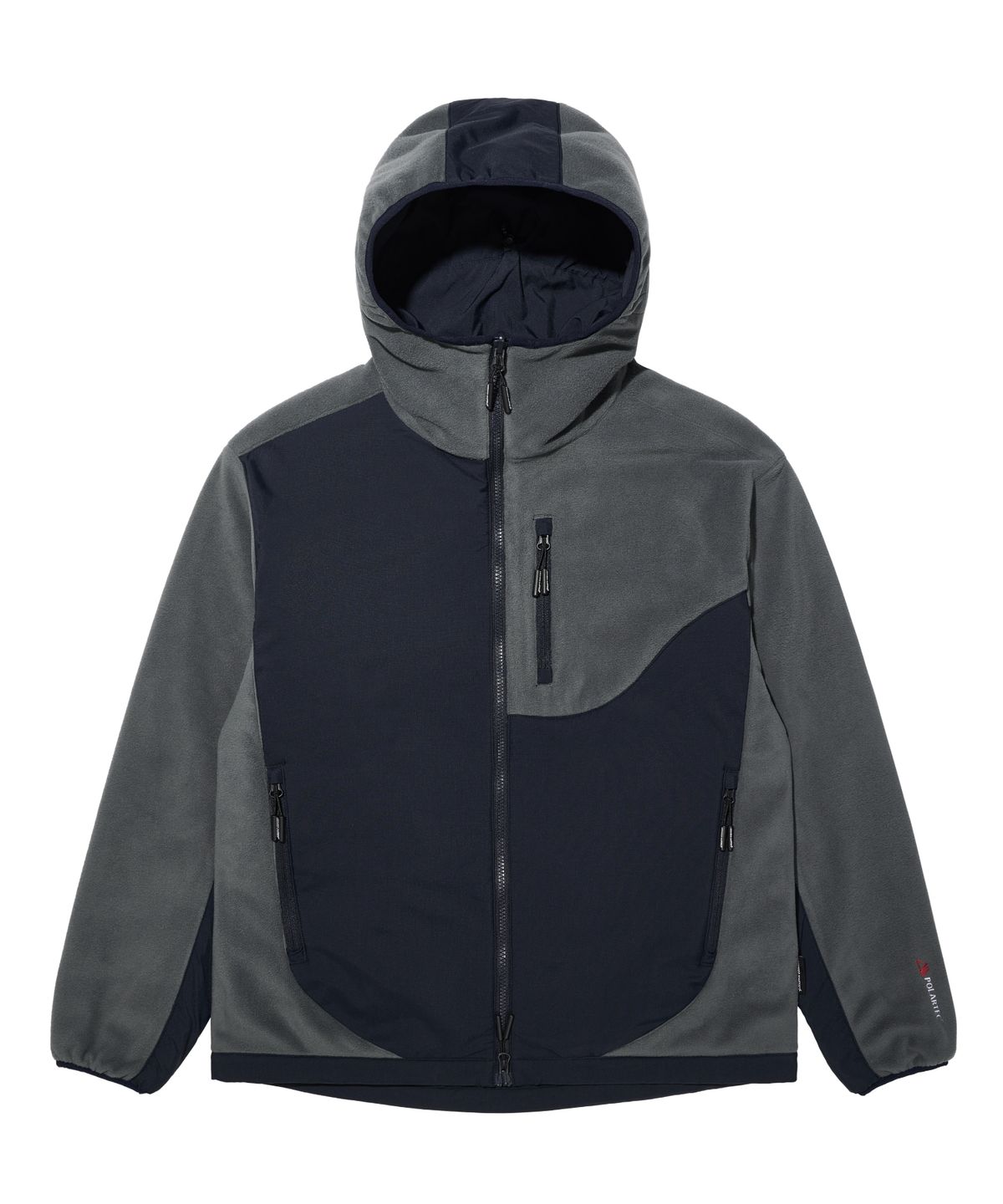 록히드마틴(LOCKHEED MARTIN) LM POLARTEC REVERSIBLE NYLON MIX HOOD JACEKT (CHARCOAL)