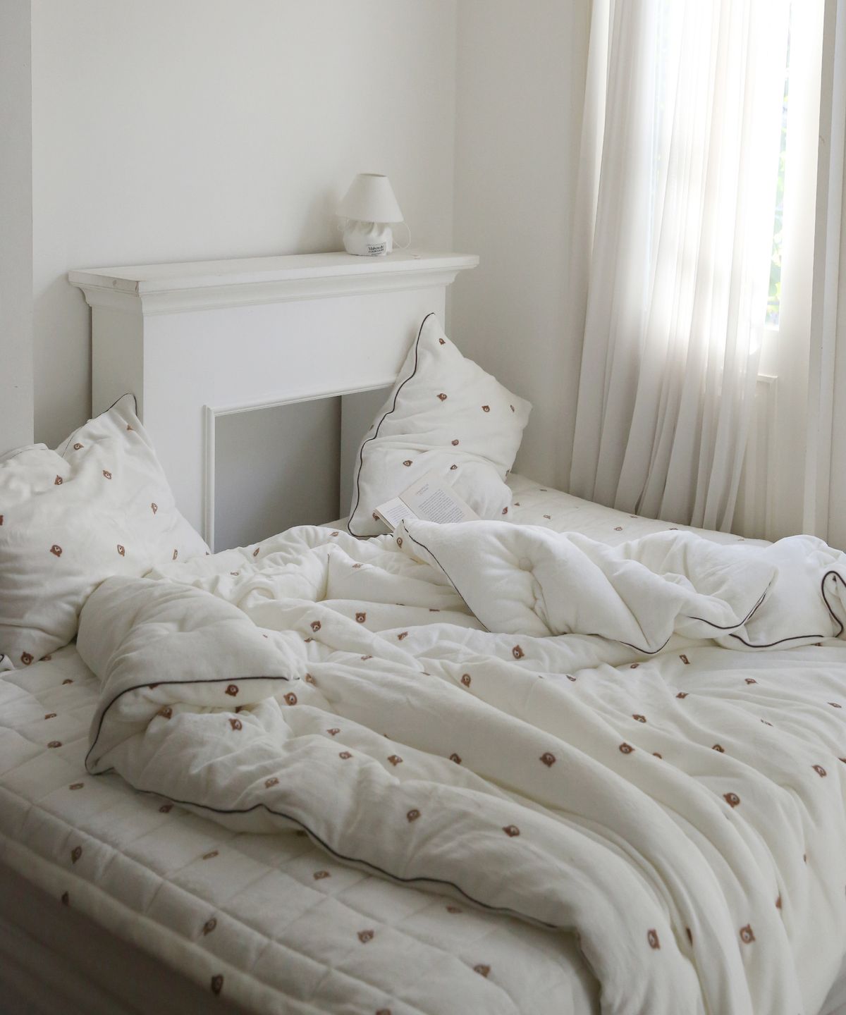 메종드룸룸(MAISON DE ROOMROOM) 베어월드 극세사 차렵이불세트(SS/Q) 3colors