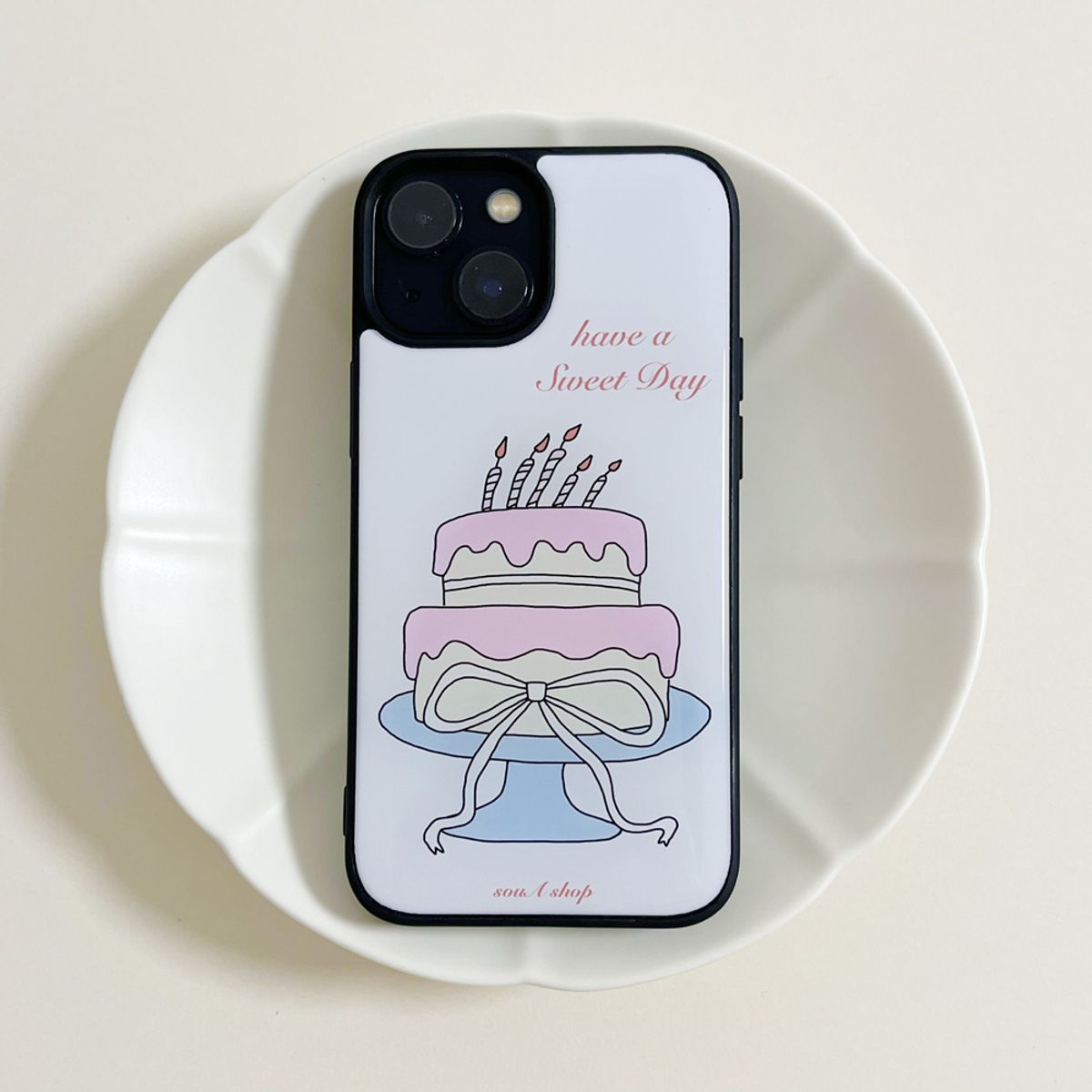 소우에이(SOUA) cake case 에폭시 범퍼케이스 [글로시/맥세이프]