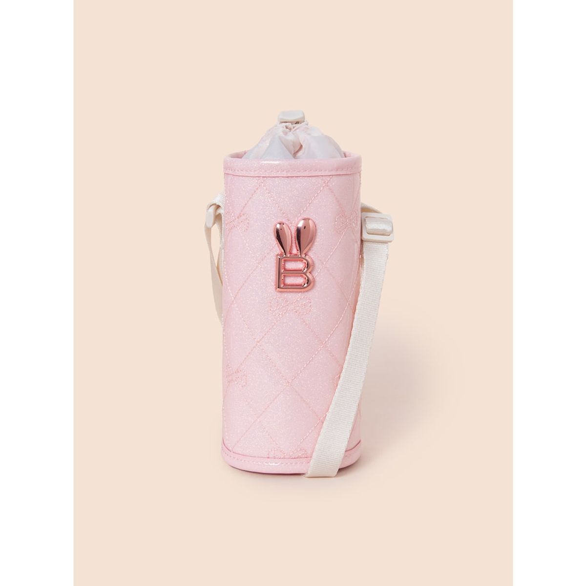 빈폴 키즈(BEANPOLE KIDS) 리본 퀼팅 여아 물병 크로스백  아이보리 (BI51D2G210)