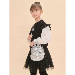 실버 리본 여아 크로스백  라이트 그레이 (BI51D2G202)