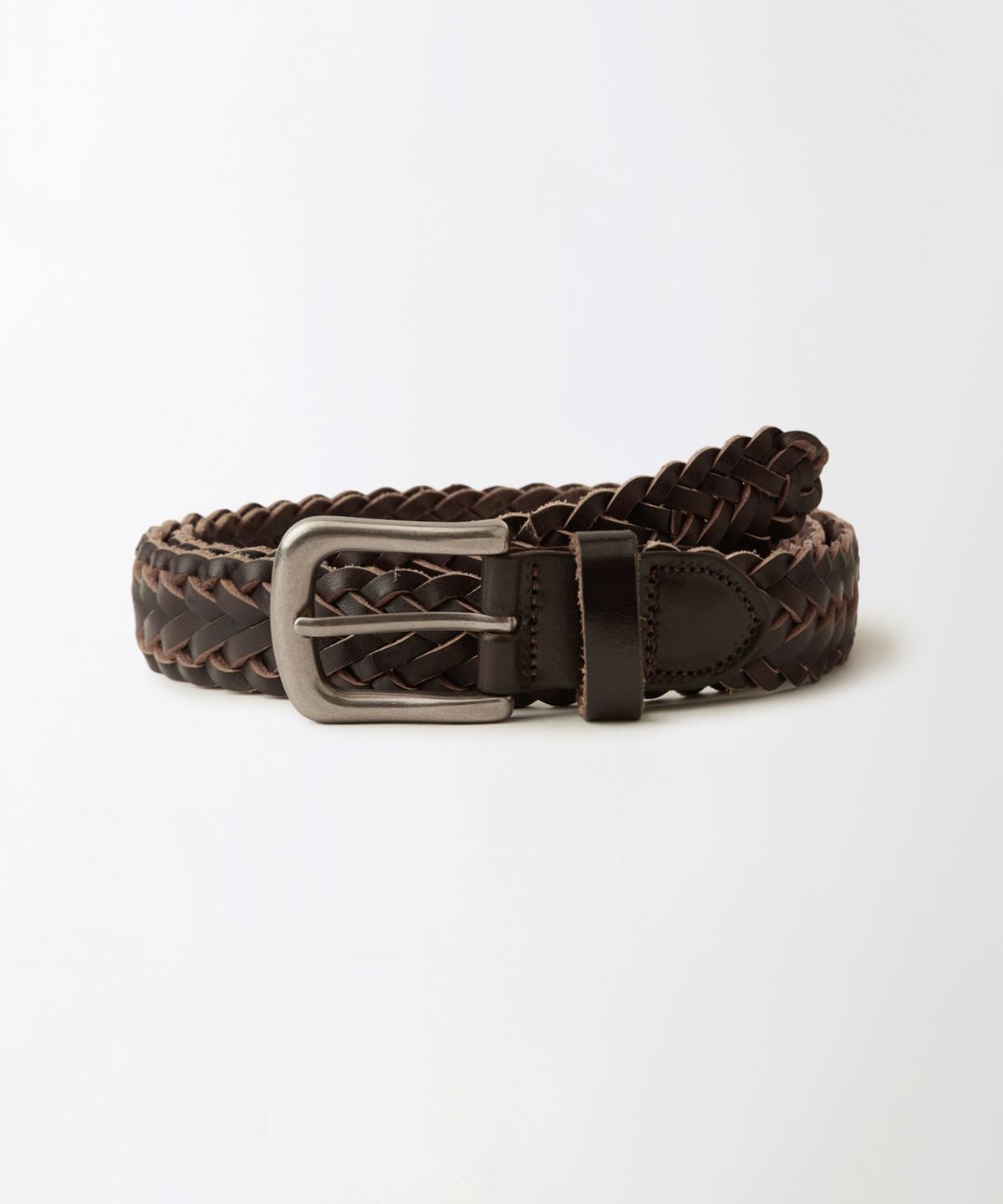 아웃스탠딩(OUTSTANDING) OSTD BRAIDED BELT_BROWN