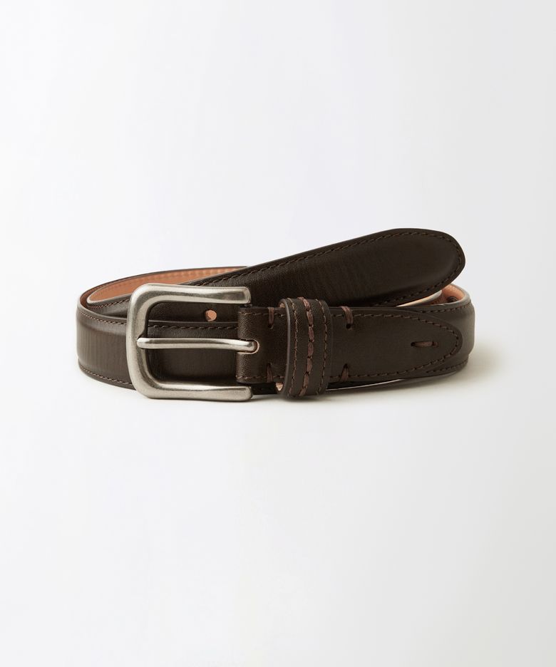 OSTD STITCH CRAFTED BELT_BROWN
