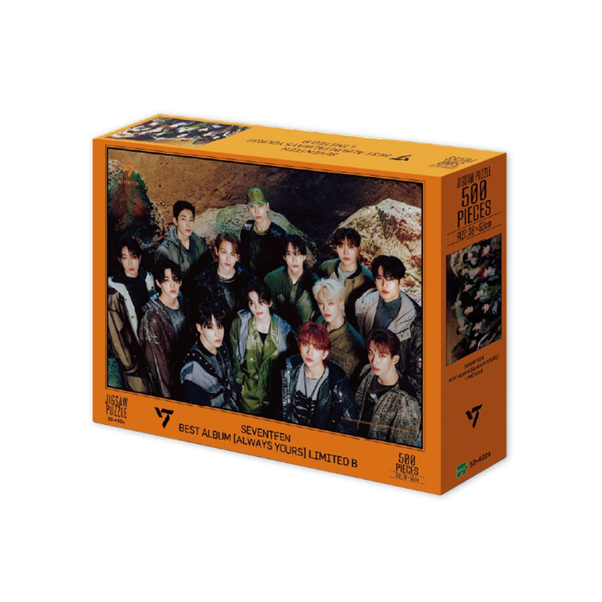 토이트론(TOYTRON) 직소퍼즐-세븐틴 500P-베스트 앨범 [ALWAYS YOURS] LIMITED B