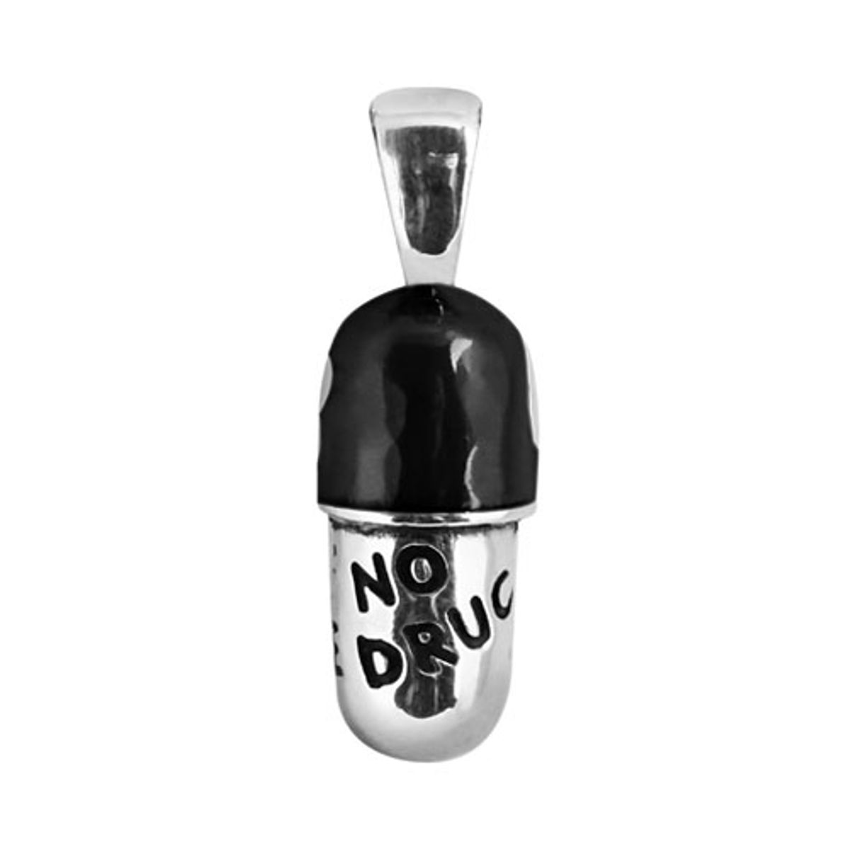 어나니머스아티즌(ANONYMOUS ARTISAN) No Drug Like Me Pendant - Black