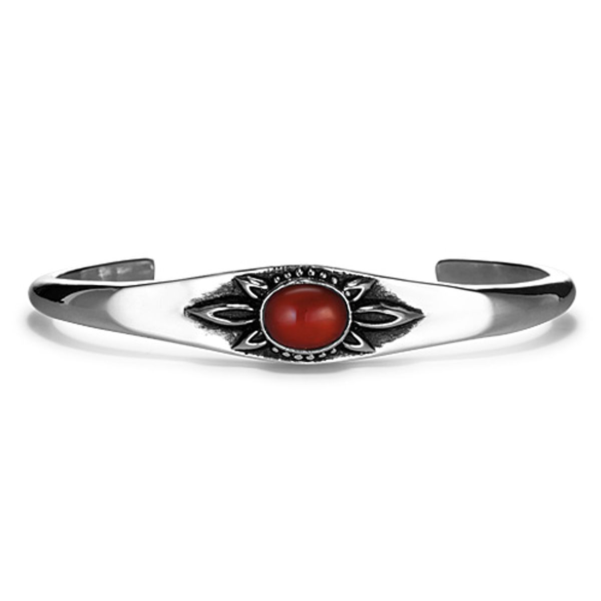 어나니머스아티즌(ANONYMOUS ARTISAN) Oldschool Carnelian Flower Bangle