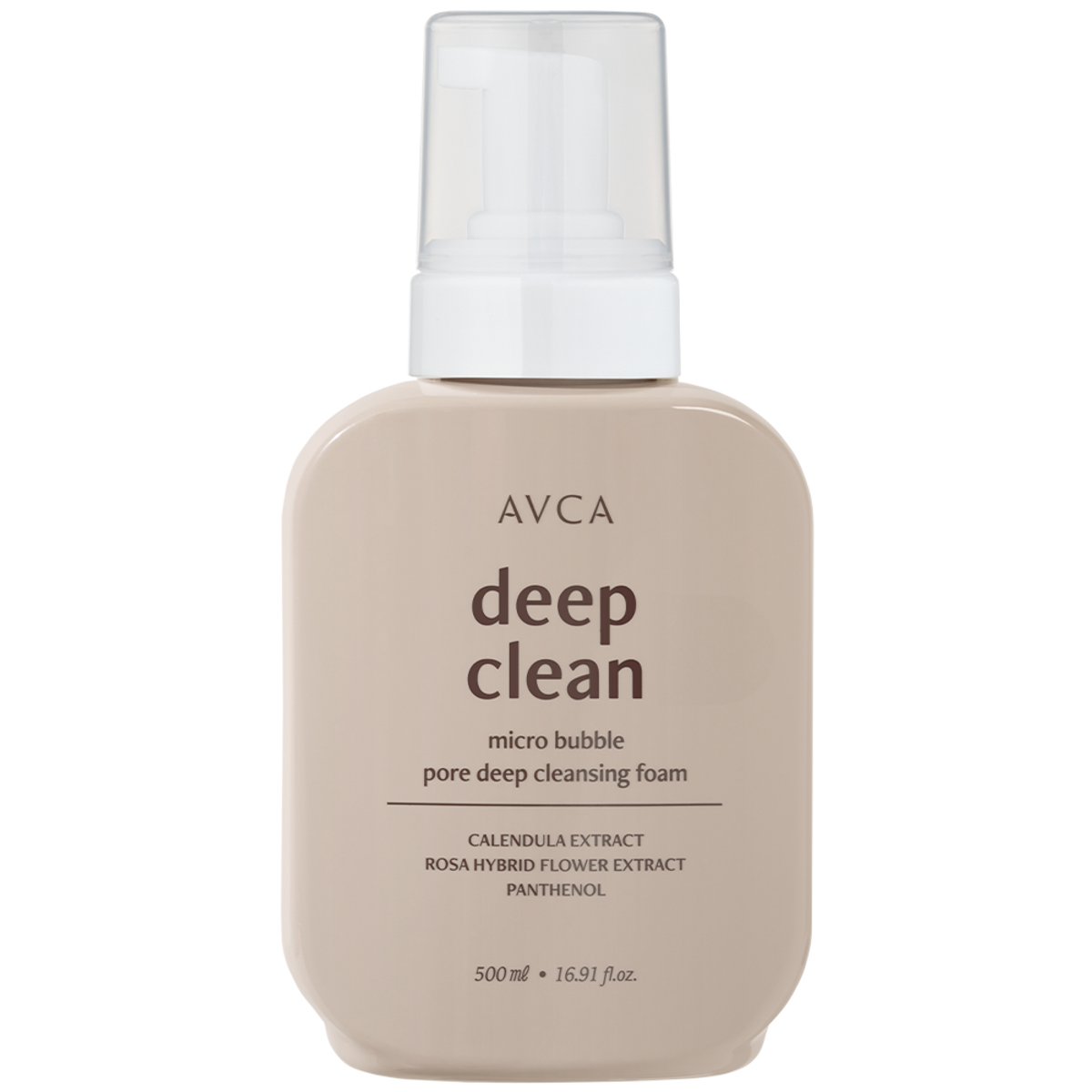 아브카(AVCA) 모공 딥 클린 바하 마이크로 버블 대용량 약산성 클렌징폼 500ml