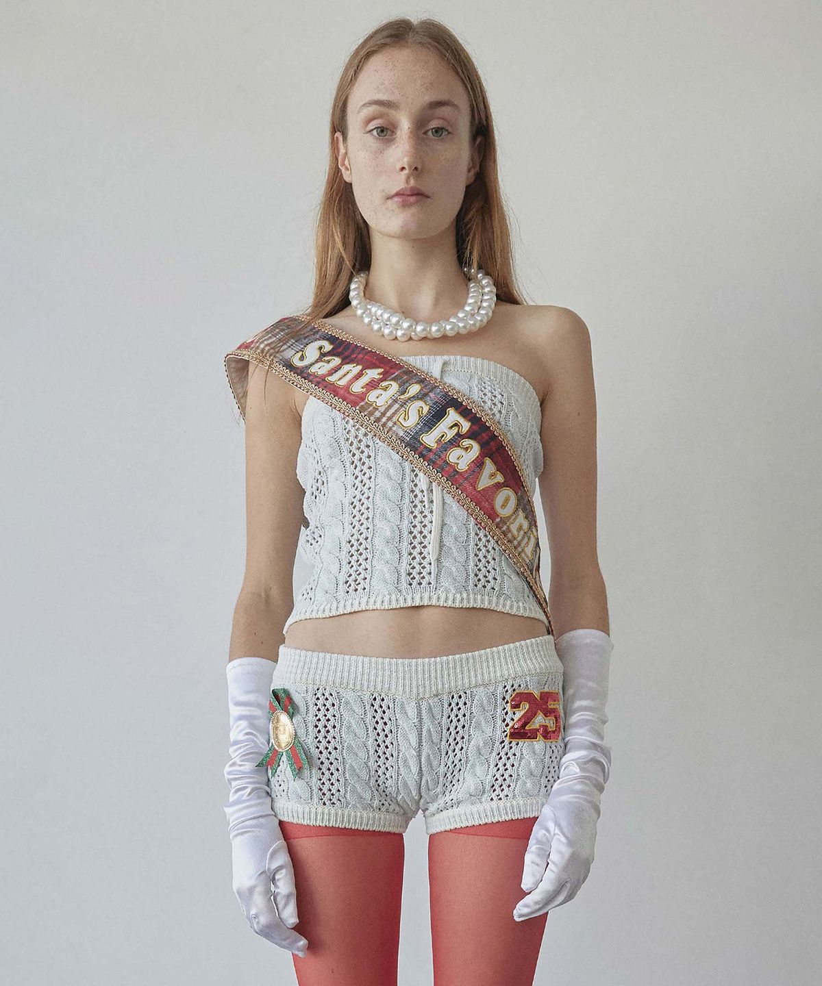 스컬프터(SCULPTOR) Naughty Girl Tube Top Blue