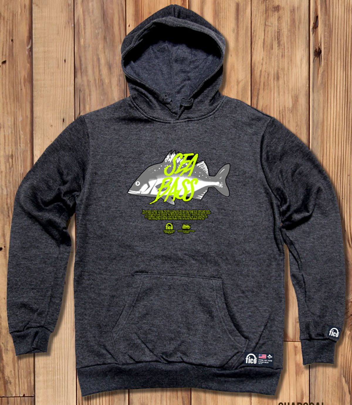 돌돌(DOLDOL) FICO-HOODY-178  익스트림 낚시 브랜드 피코 농어 후드티