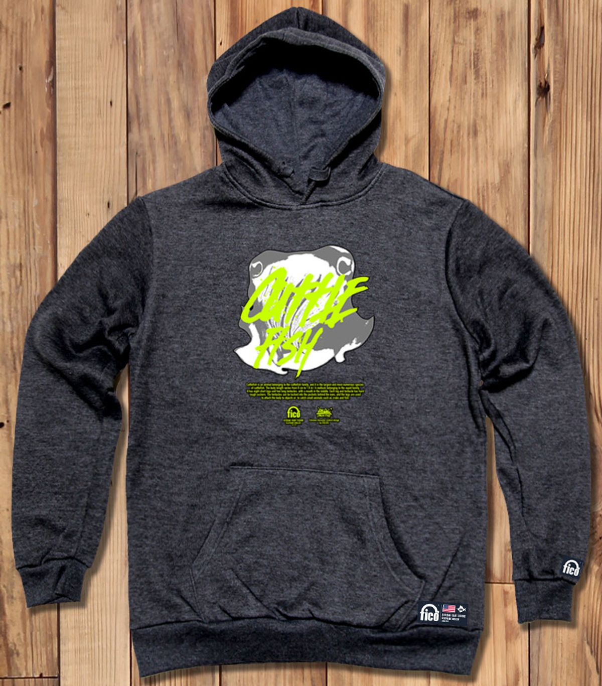 돌돌(DOLDOL) FICO-HOODY-180  익스트림 낚시 브랜드 피코 갑오징어 후드티