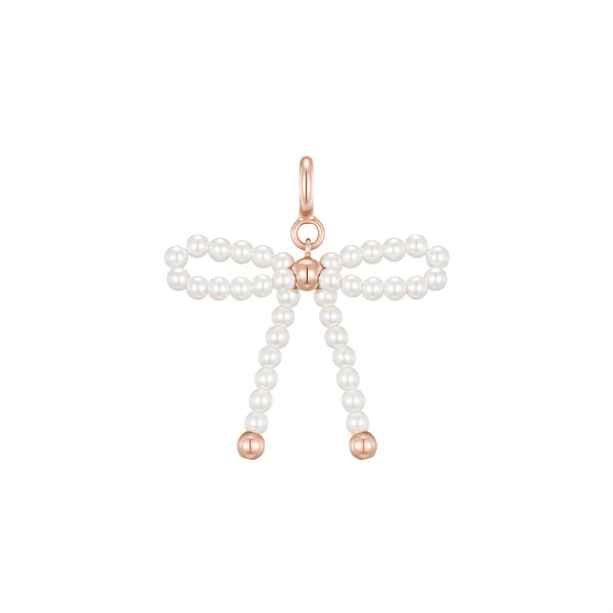 제이에스티나(JESTINA) 마리엘 리본 진주 비드펜던트 (JJLJPI4BS357SR000)