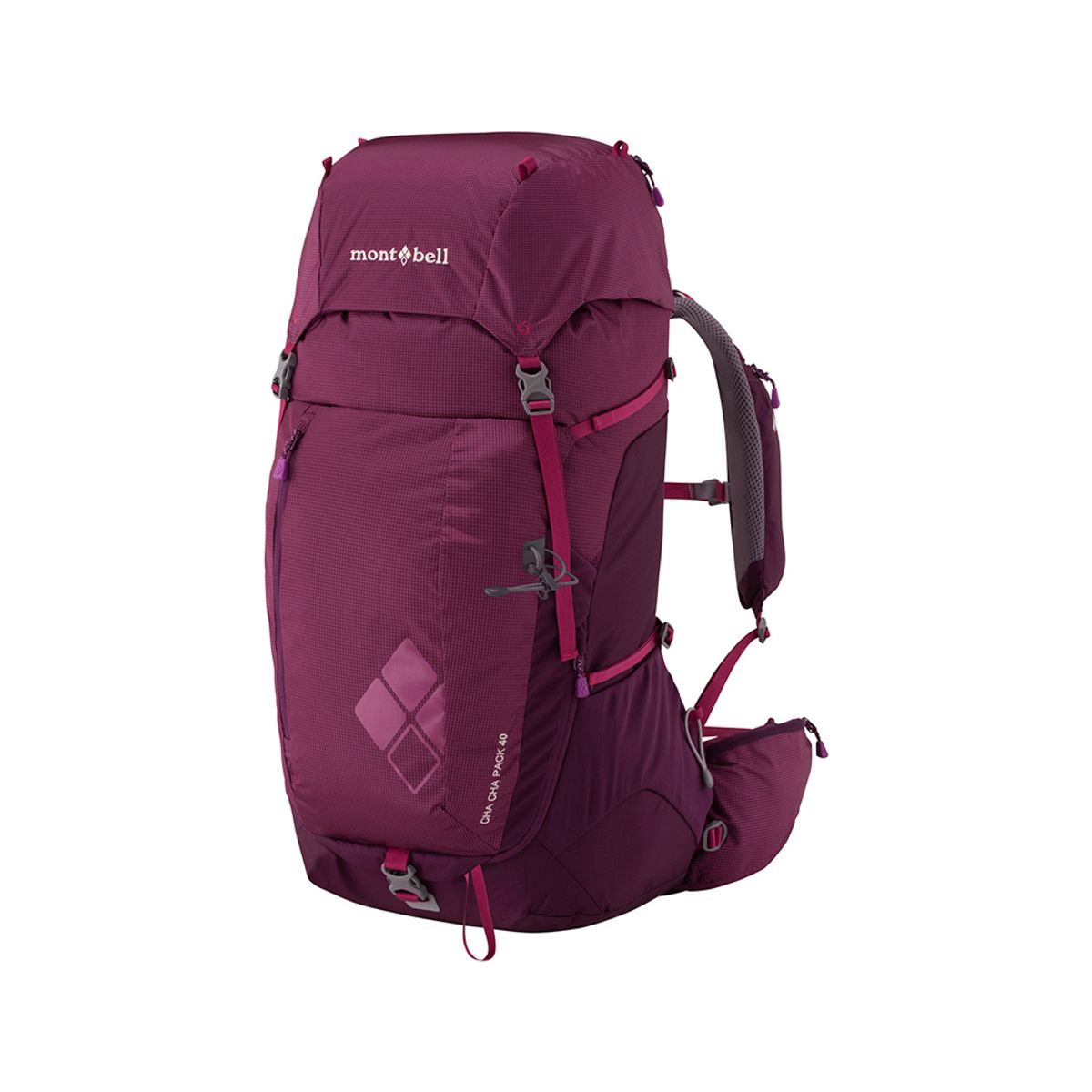 몽벨(MONTBELL) 차차 팩 40L 여 PLUM JBEGXWBL282