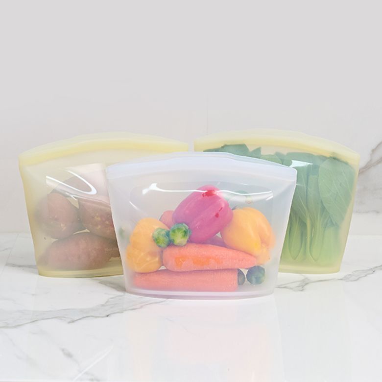 3중밀폐 실리콘 지퍼팩 특대형(2500ml)