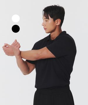 피케 머슬핏 폴로 숏슬리브 (2color)