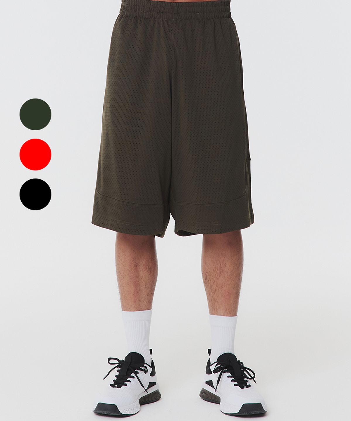 무신사 스탠다드 스포츠(MUSINSA STANDARD SPORTS) 짐 빅 메쉬 버뮤다 쇼츠 (3color)
