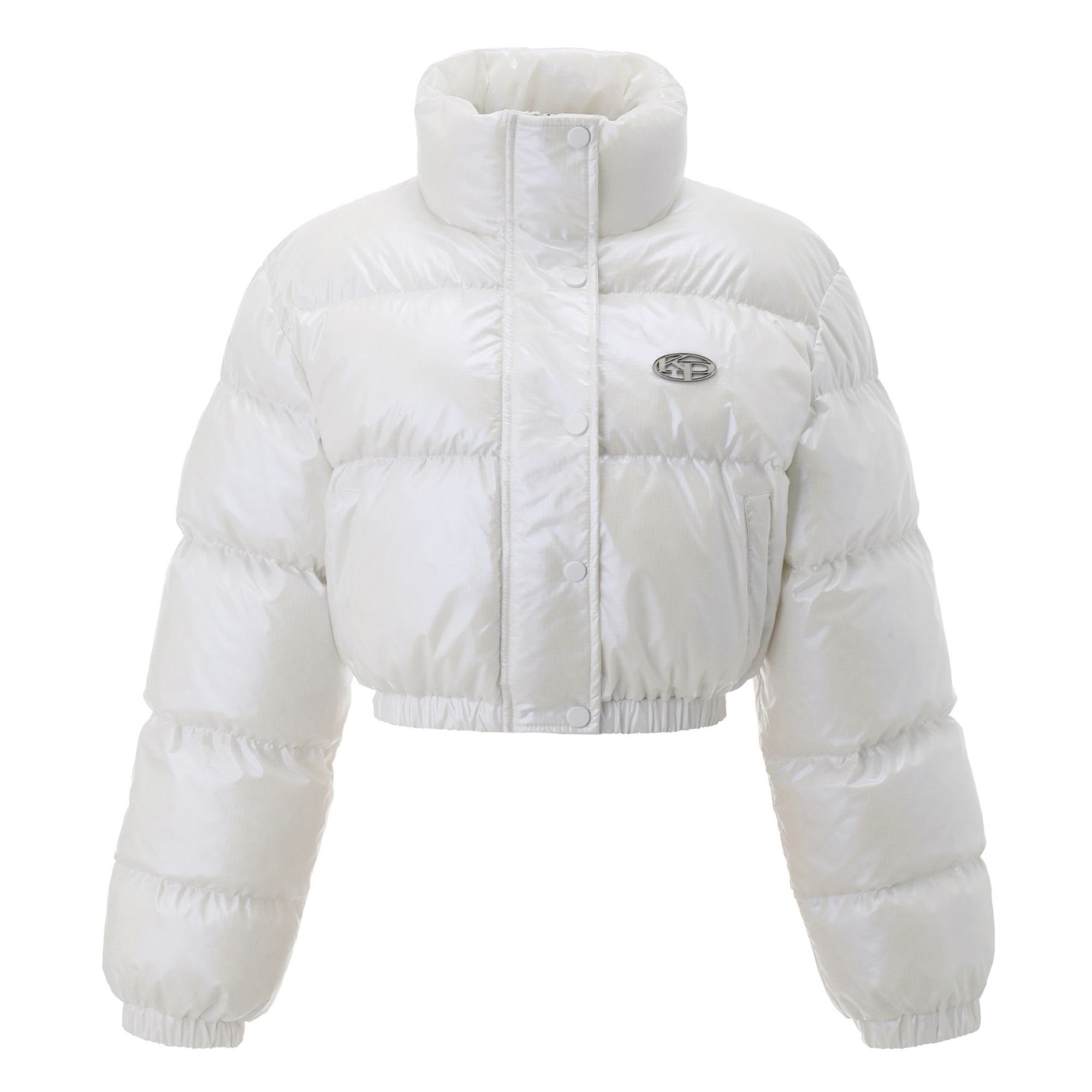 ダウンジャケット・コート [KHAKIPOINT] l Symbol Glossy Padded Jacket 3_Color KHAKIPOINT] Metal Symbol Glossy Padded Jacket 3_Color