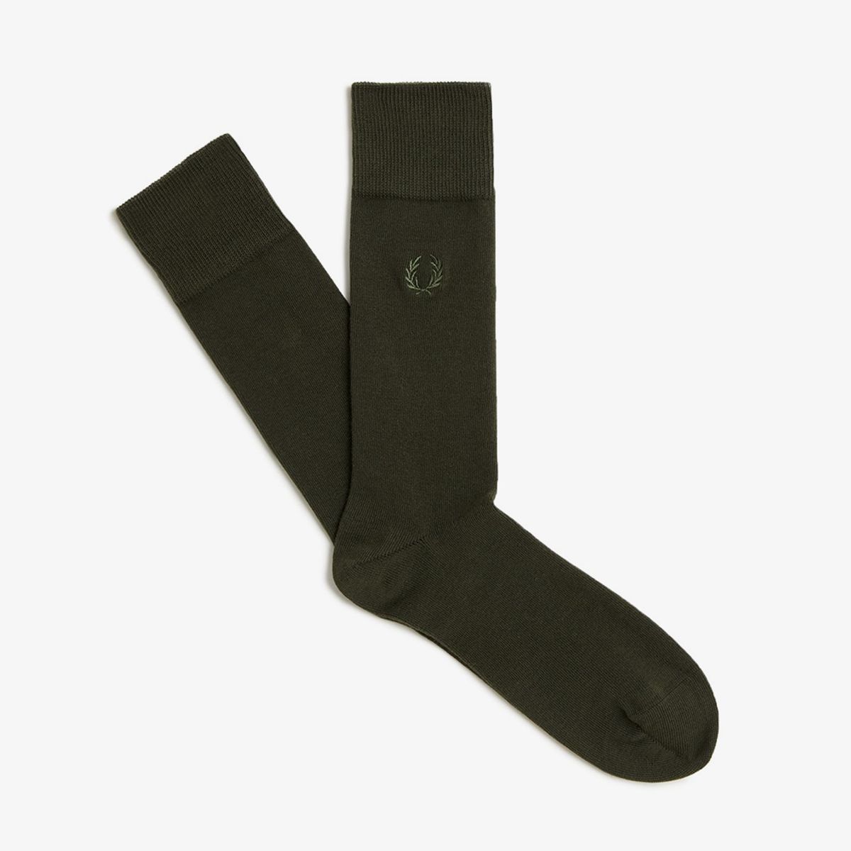 프레드페리(FRED PERRY) 클래식 로렐 리스 삭스 헌팅그린 CFPU2437135-408