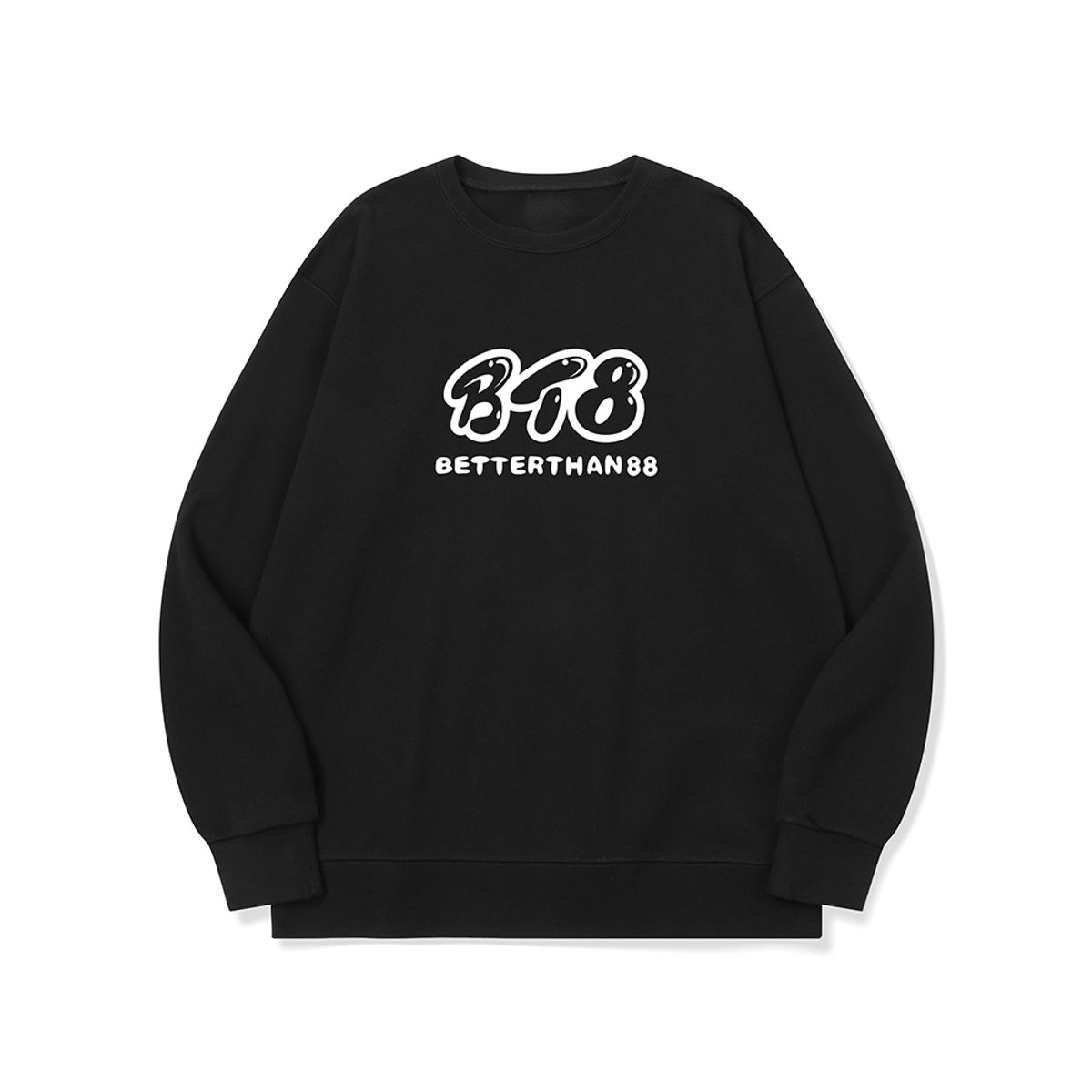 베러댄88(BETTERTHAN88) btm41 PT 8번 보다 BT8 그래픽 로고 맨투맨