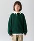 오버사이즈 럭비 스웨트셔츠 [딥 그린]