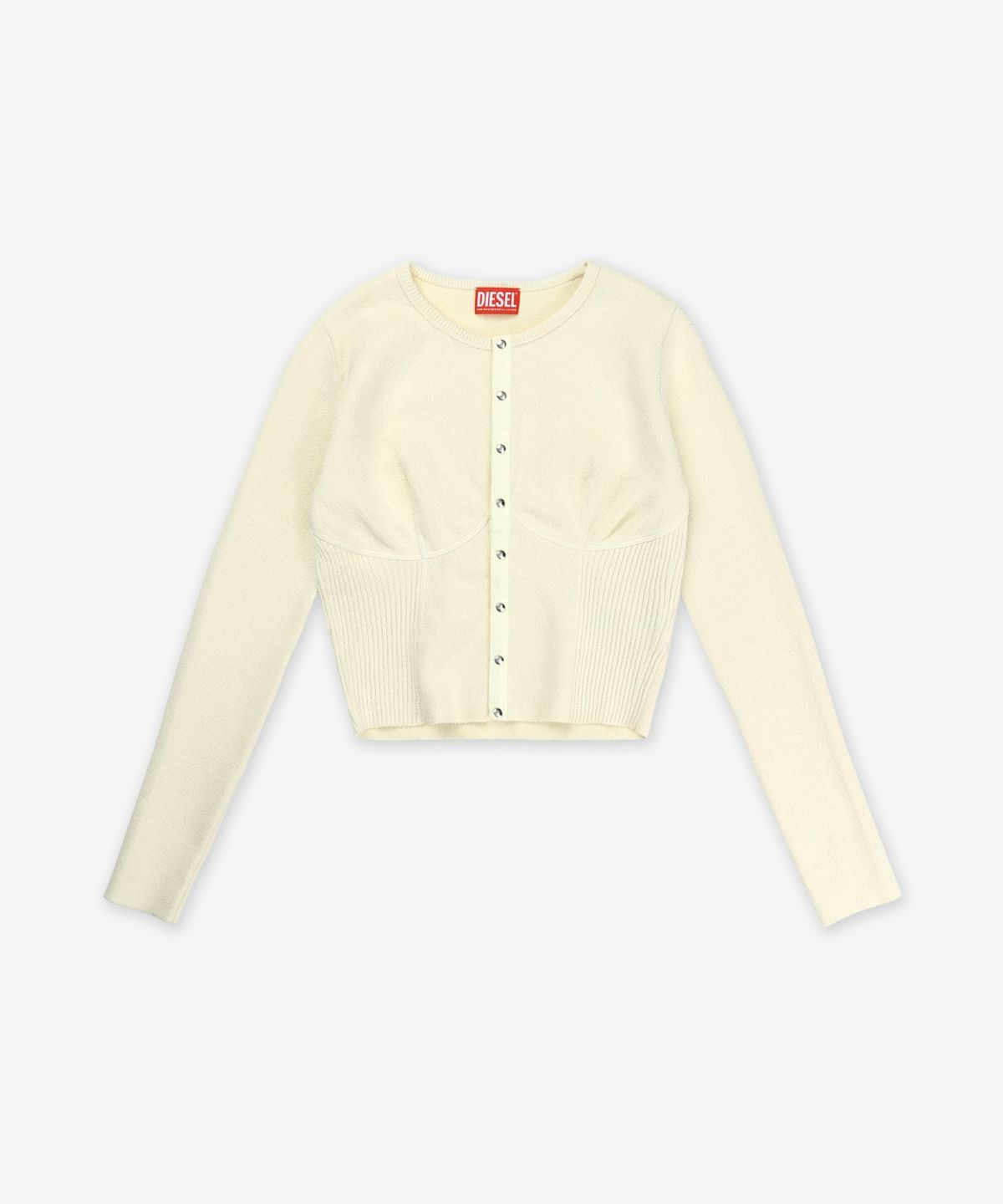 디젤(DIESEL) M-레스타 가디건 - 오프 화이트 / A169020QLAS181