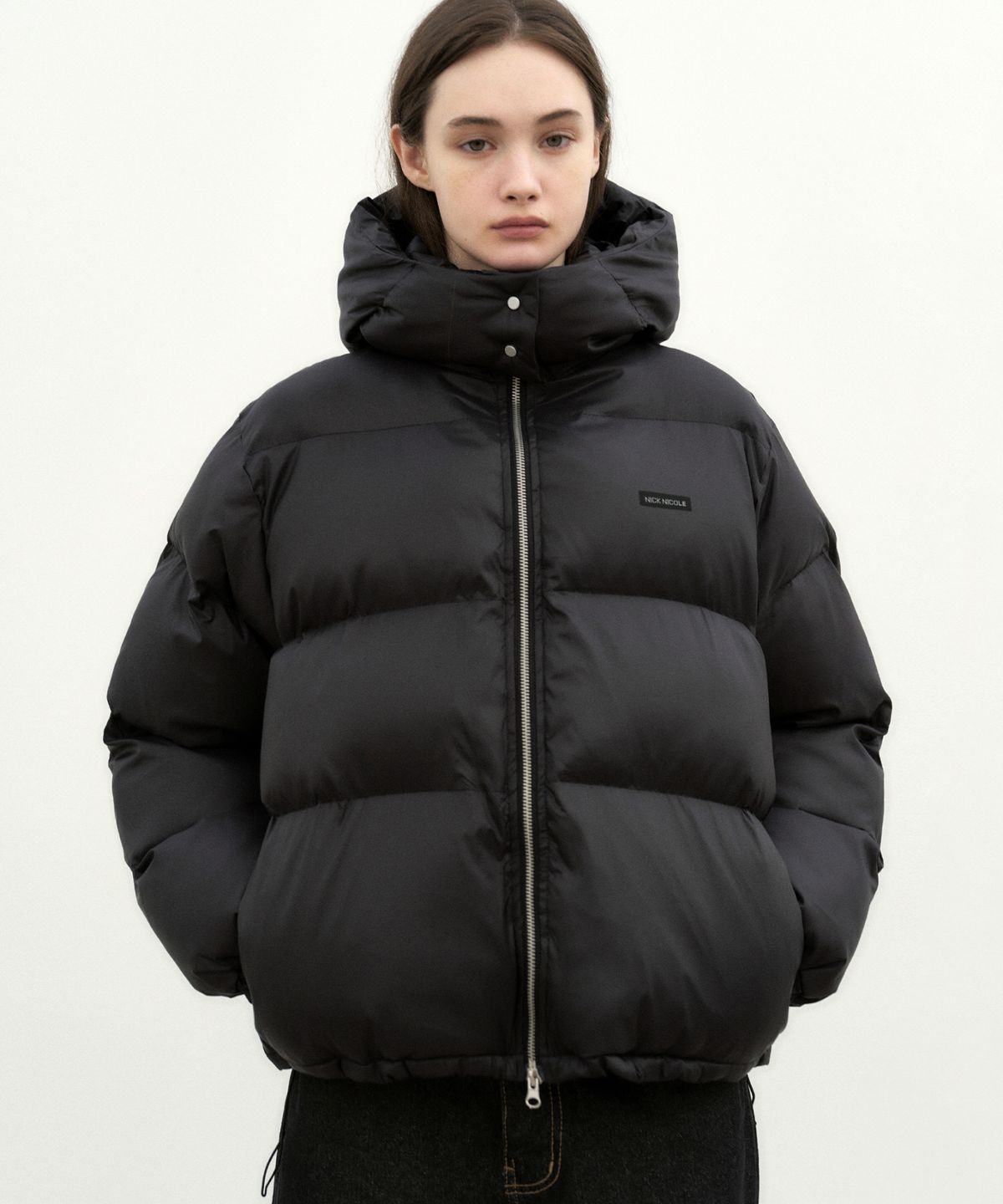 닉앤니콜(NICK&NICOLE) MINIMALISM HOODY PUFFER PADDING_3 COLOR