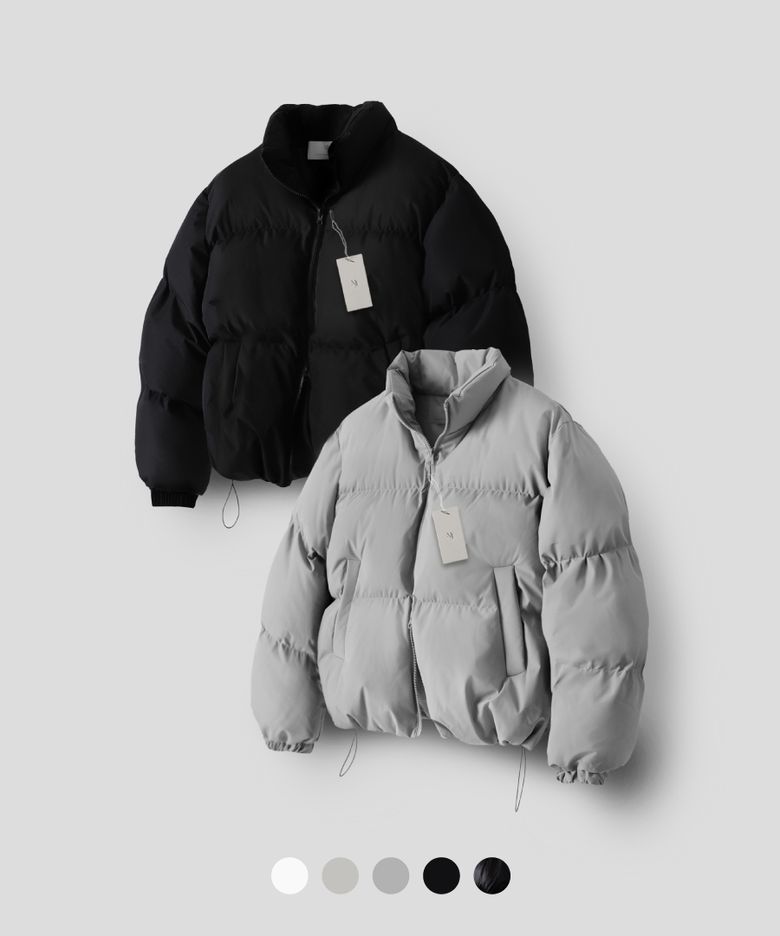 [2PACK] 남여공용 푸퍼 숏패딩