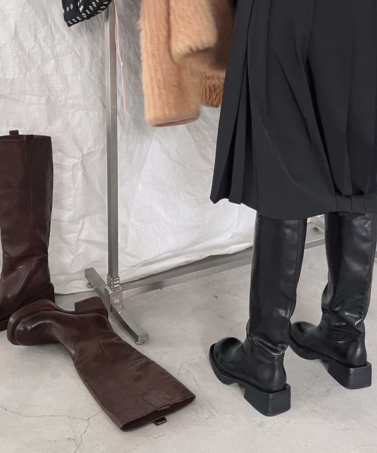 바이아덜스(BYOTHERS) (Leather)Cluede boots