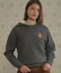 Wappen Knit Hoodie (Gray)