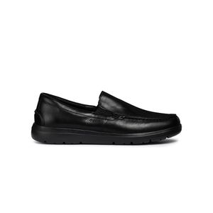 레이탄 남성 로퍼-블랙