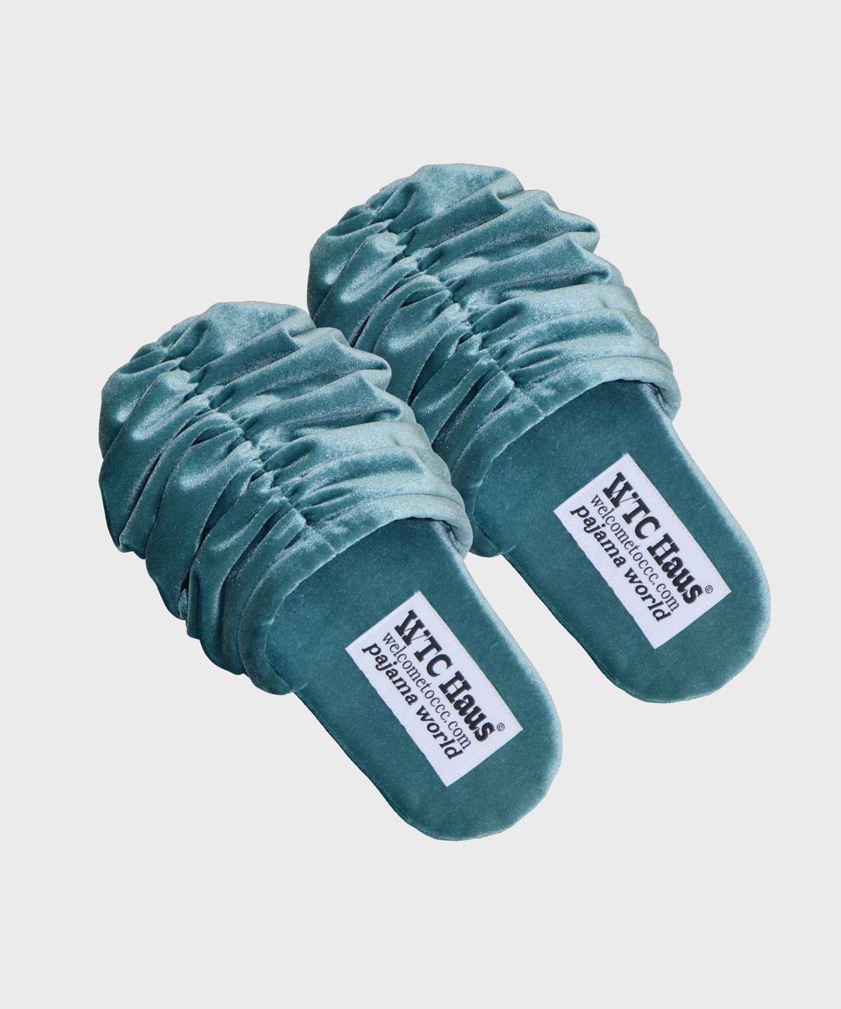 웰컴투씨씨씨(WELCOME TO CCC) Croa Shoes (Turquoise) 룸슈즈