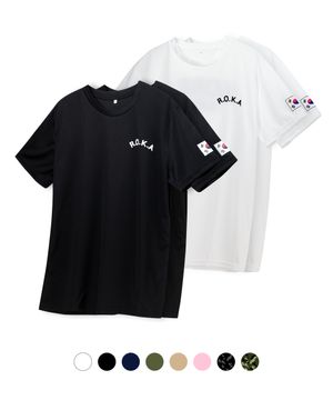 [2pack] 쿨링 ROKA 로카 반팔 티셔츠