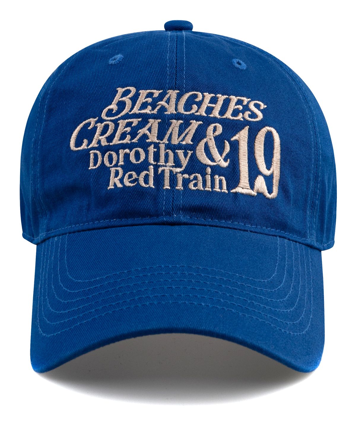 비치스앤크림(BEACHESANDCREAM) Dorothy 19 BALL CAP-BLUE