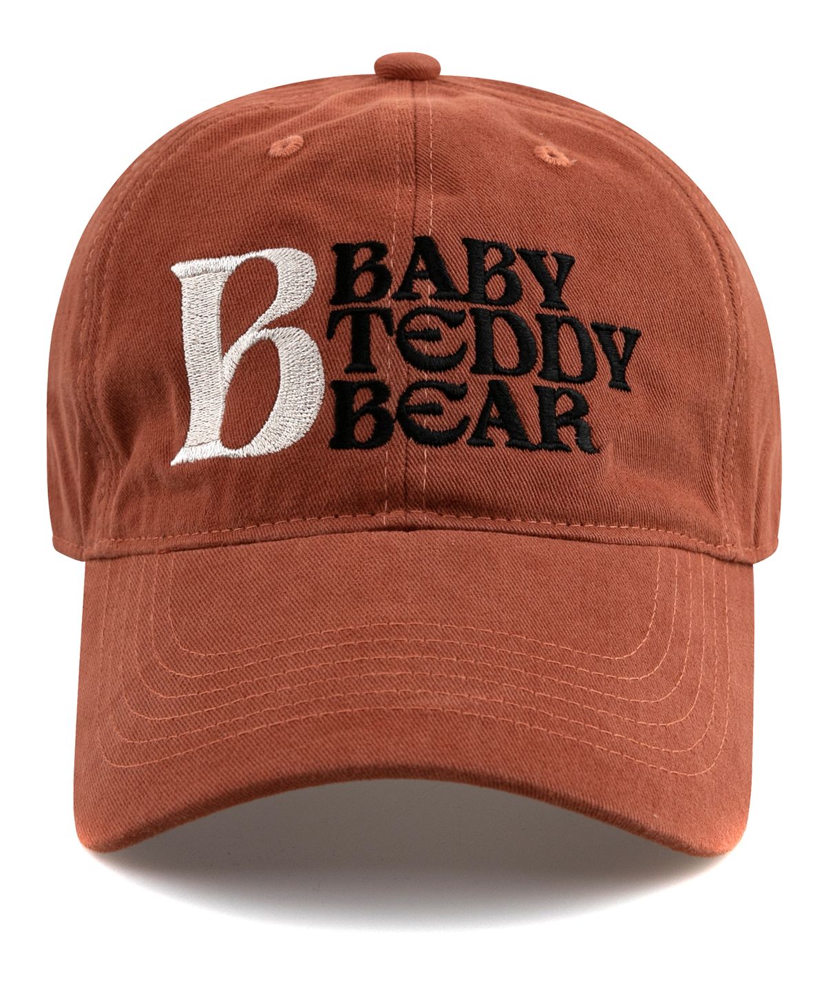 비치스앤크림(BEACHESANDCREAM) BABY TEDDY BEAR COTTON BALL CAP-LIGHT BROWN
