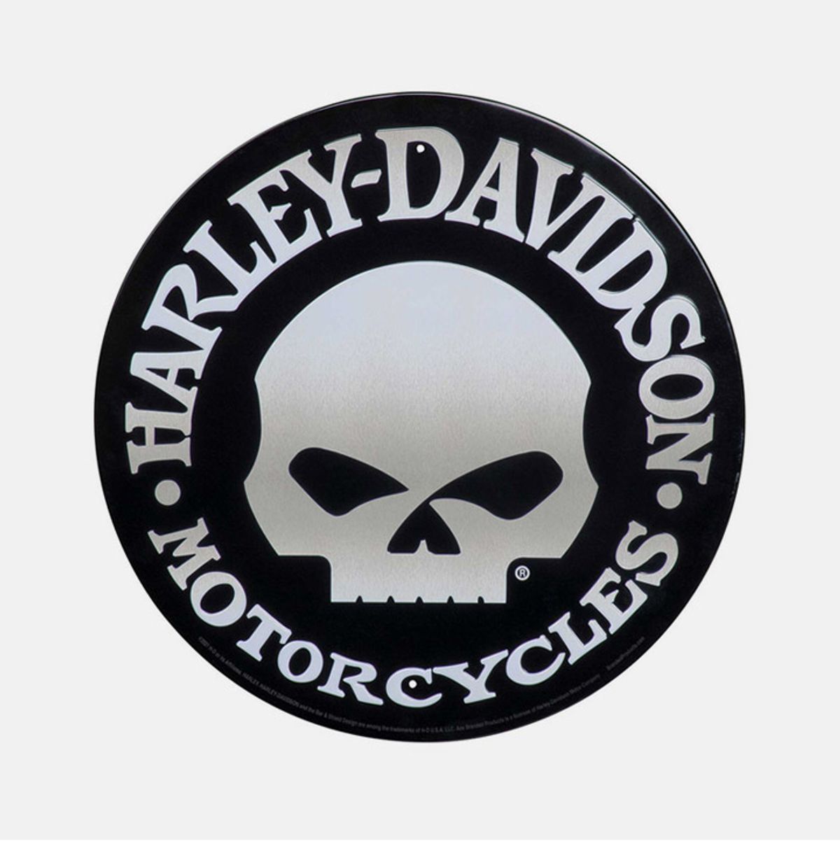 할리데이비슨(HARLEY-DAVIDSON) H-D 윌리G 스컬 틴사인