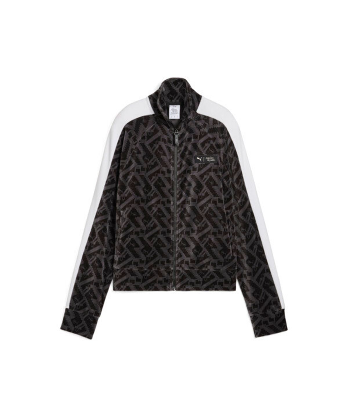 푸마(PUMA) 푸마 X 오징어게임 T7 아이코닉 트랙 자켓 W - 블랙 / 627432-01