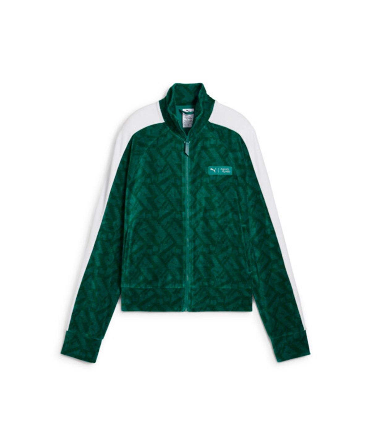 푸마(PUMA) 푸마 X 오징어게임 T7 아이코닉 트랙 자켓 W- 그린 / 627432-86