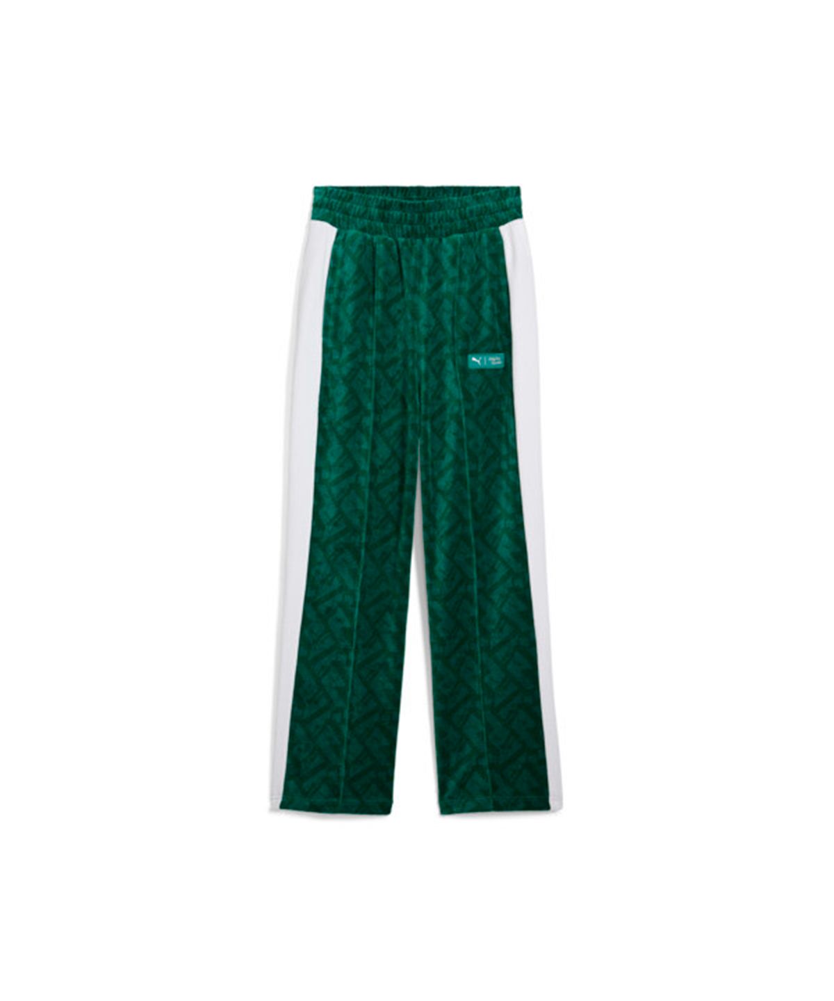 푸마(PUMA) 푸마 X 오징어게임 T7 아이코닉 스트레이트 트랙 팬츠 W - 그린 / 627433-86