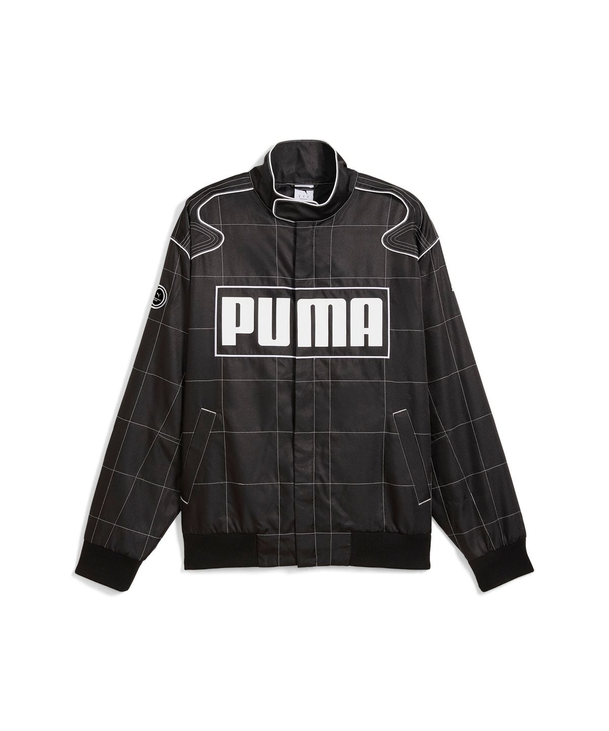 푸마(PUMA) 아카이브 시즈널 릴렉스 레이서 자켓 - 블랙 / 629914-01