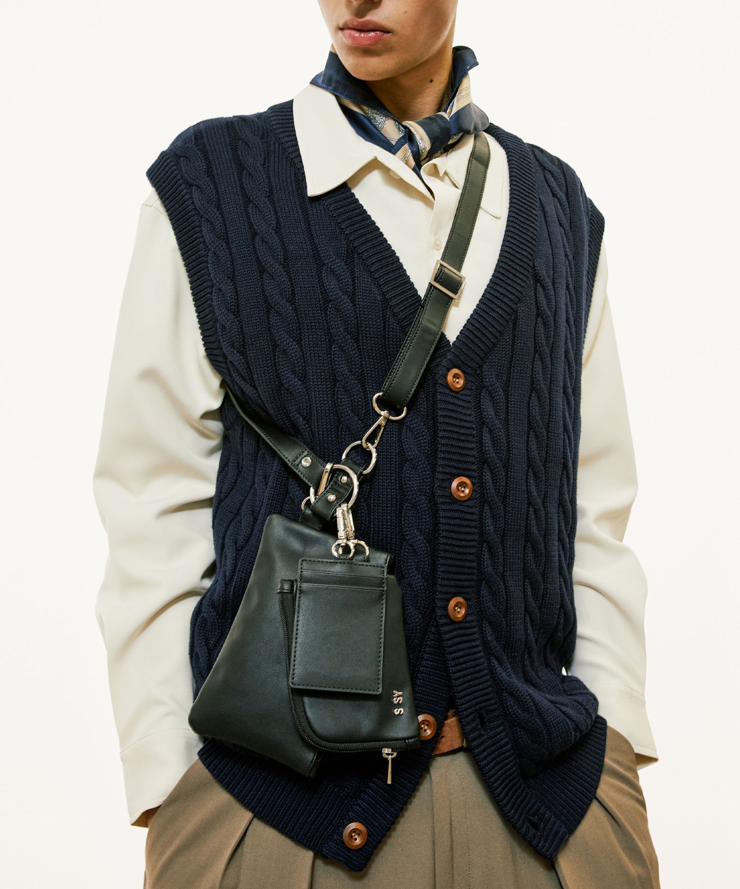 SSY☆3 pouch utility strap bag MUSINSA | SSY 3 Pouch Utility Strap Bag