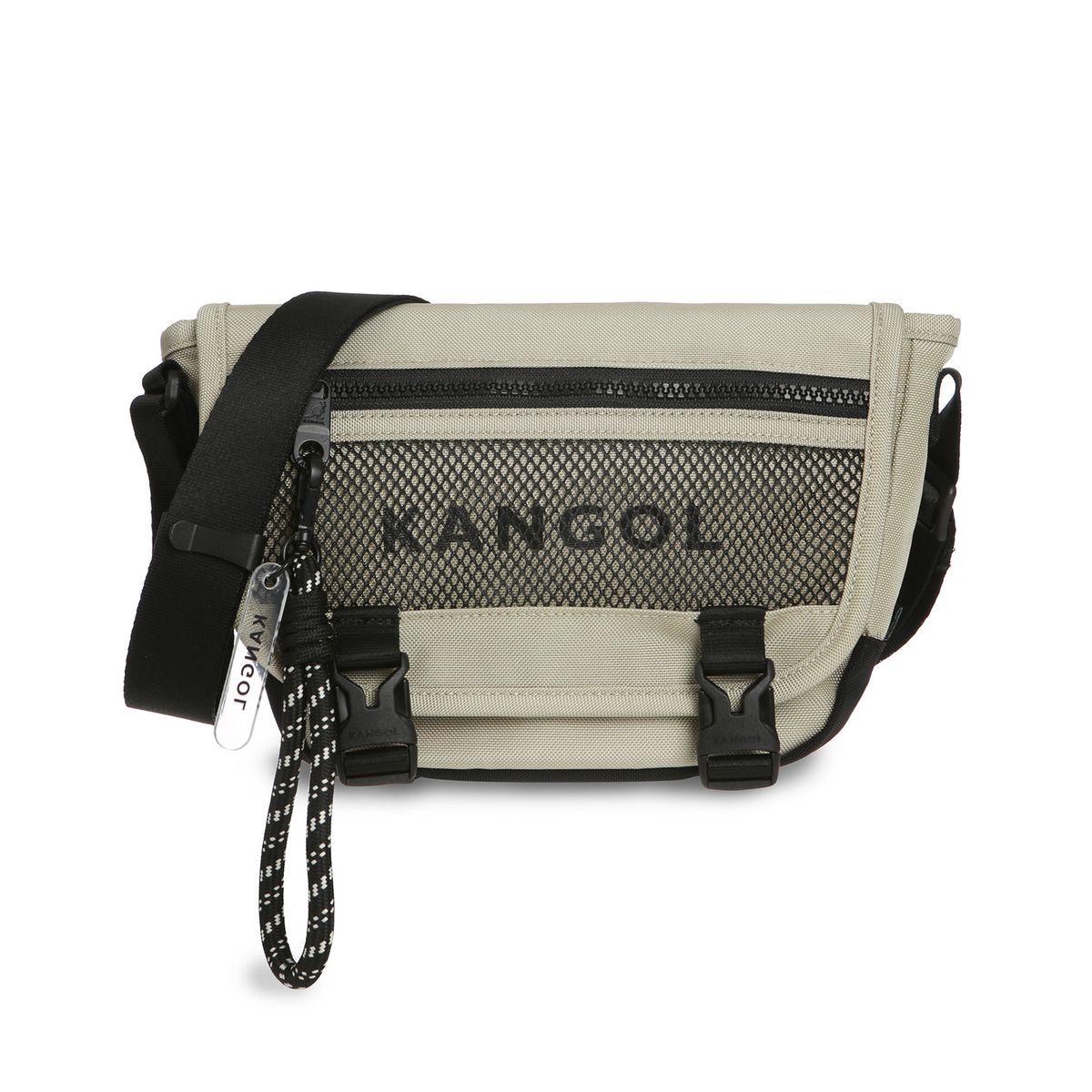 캉골(KANGOL) 아이콘 퀀텀 스몰 크로스백 3335 에크루
