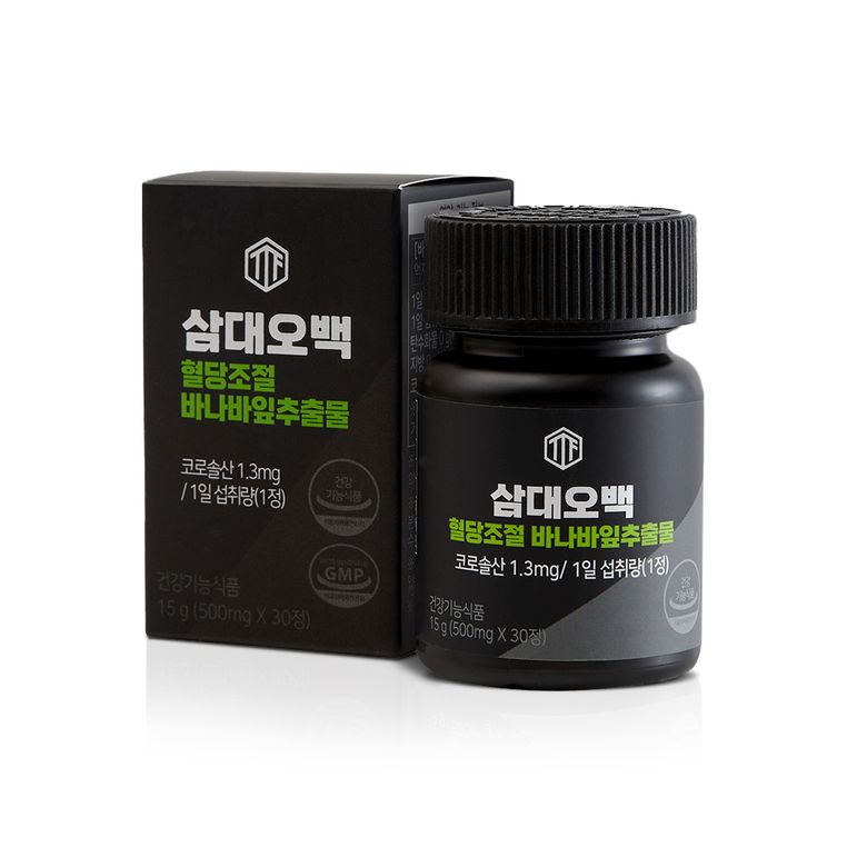 삼대오백 혈당조절 바나바잎추출물 500mg X 30정