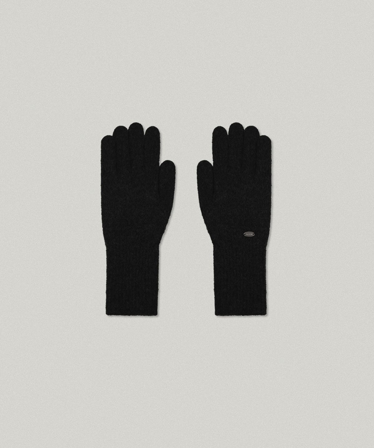 폴뉴아(FOLNUA) ROUND LOGO GLOVES (BLACK)