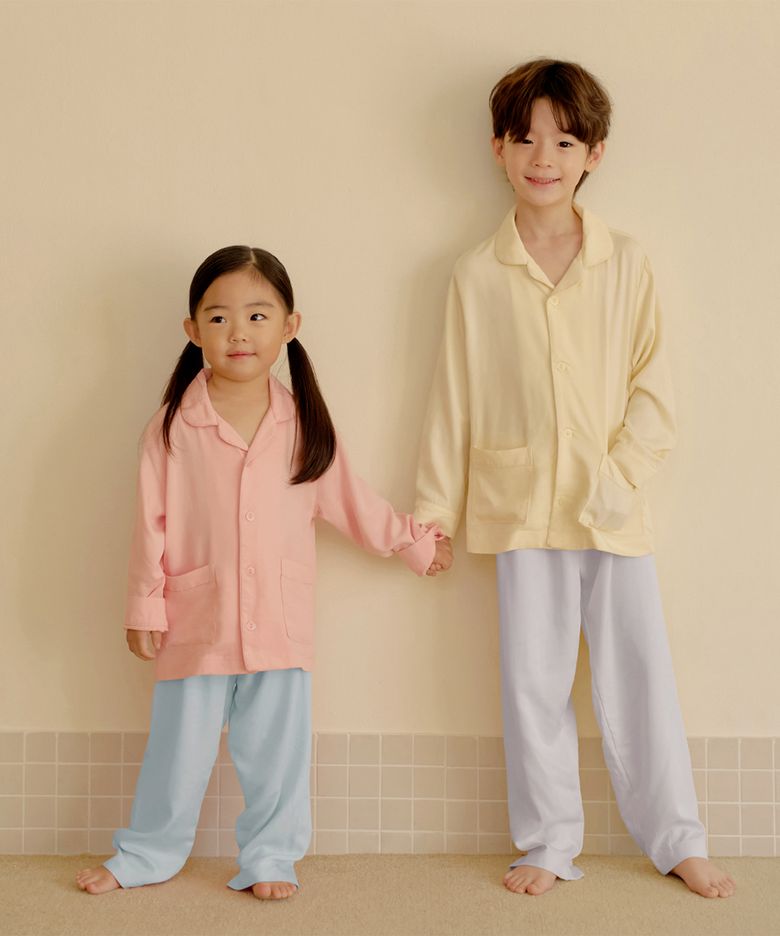 스너글리 모달 파자마 믹스 앤 매치 키즈 상하세트_5colors