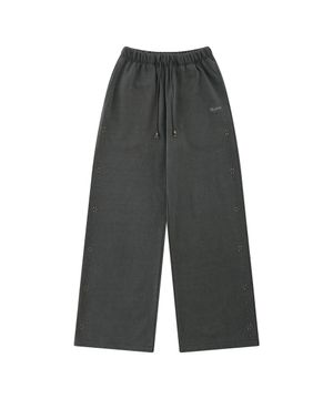 Kashiko Comfy : Monk Trousers charcoal