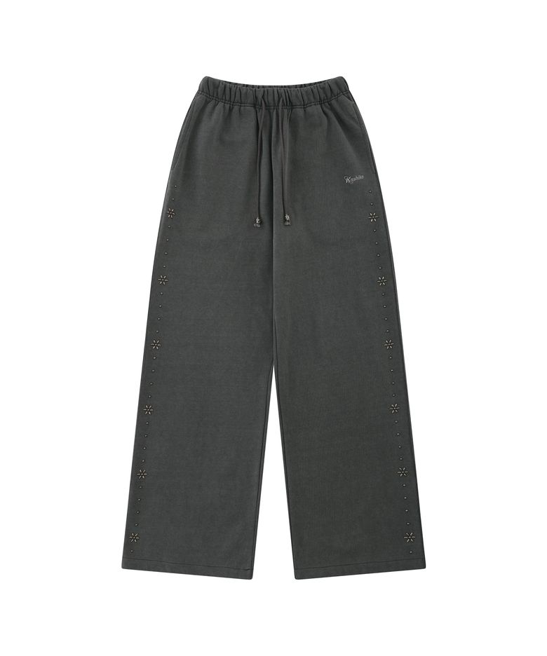 Kashiko Comfy : Monk Trousers charcoal