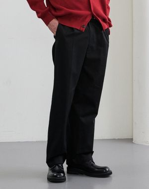 노스트 레귤러 치노 팬츠 [블랙]