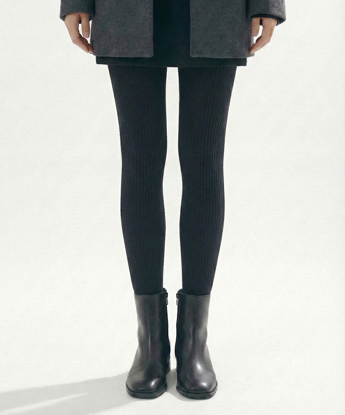 로맨틱타이거(ROMANTIC TIGER) hot-pack winter wool stocking (black)
