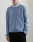 콜튼 라운드넥 니트 [스털링블루]