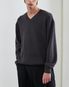 콜튼 브이넥 니트 [다크그레이]