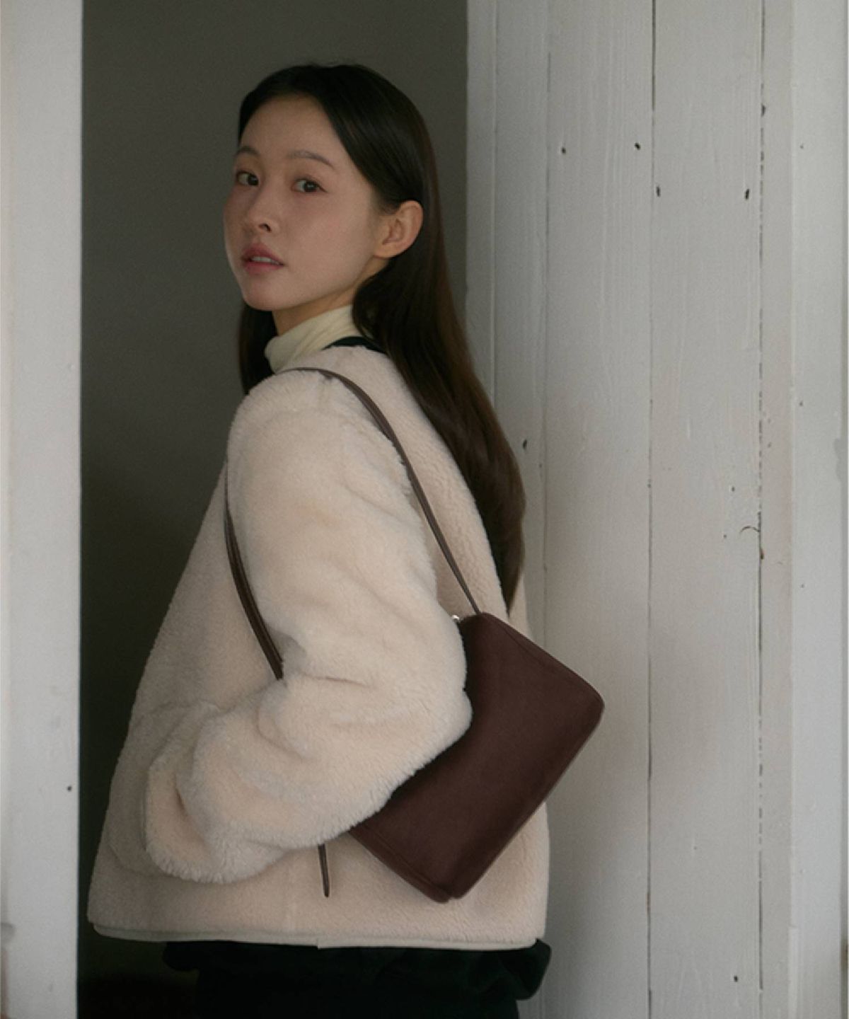 아노에틱(ANOETIC) ANC SUEDE SARA BAG_4COLOR